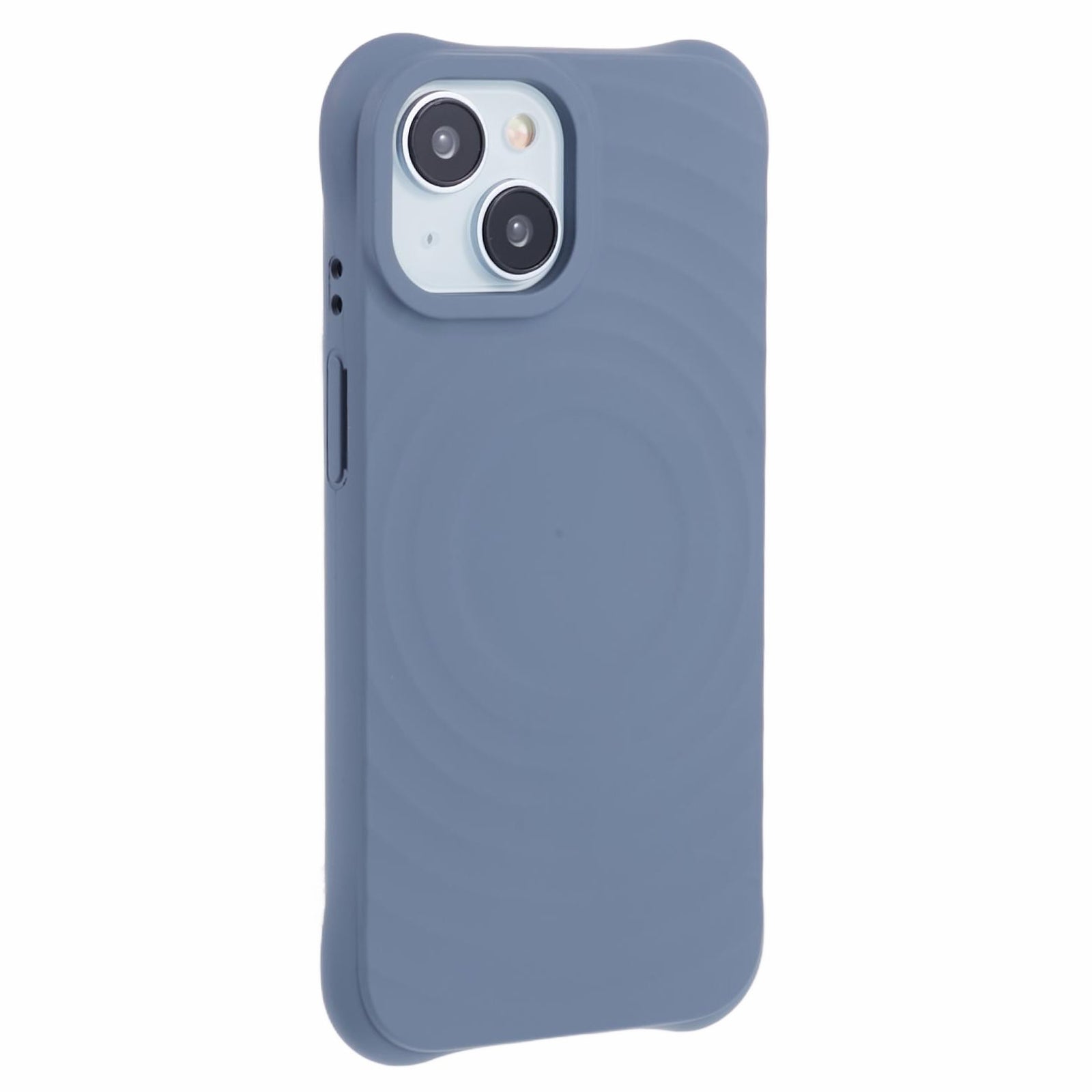 For iPhone 15 Plus Case Fiber Lining Rubberized TPU Phone Cover Compatible with MagSafe For iPhone 15 Plus Case Fiber Lining Rubberized TPU Phone Cover Compatible with MagSafe